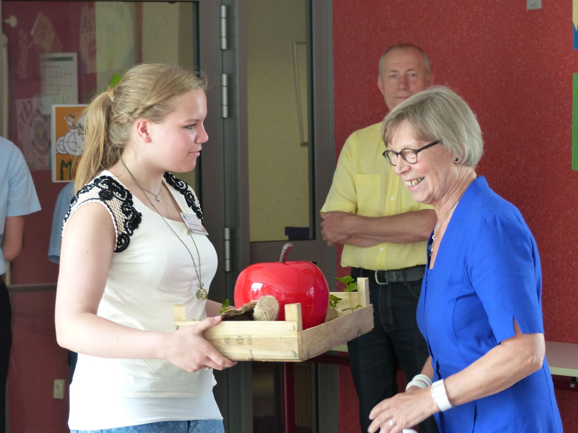 Geschäftsleitung Anneke Haverkamp und Gründerin Frau Hempen