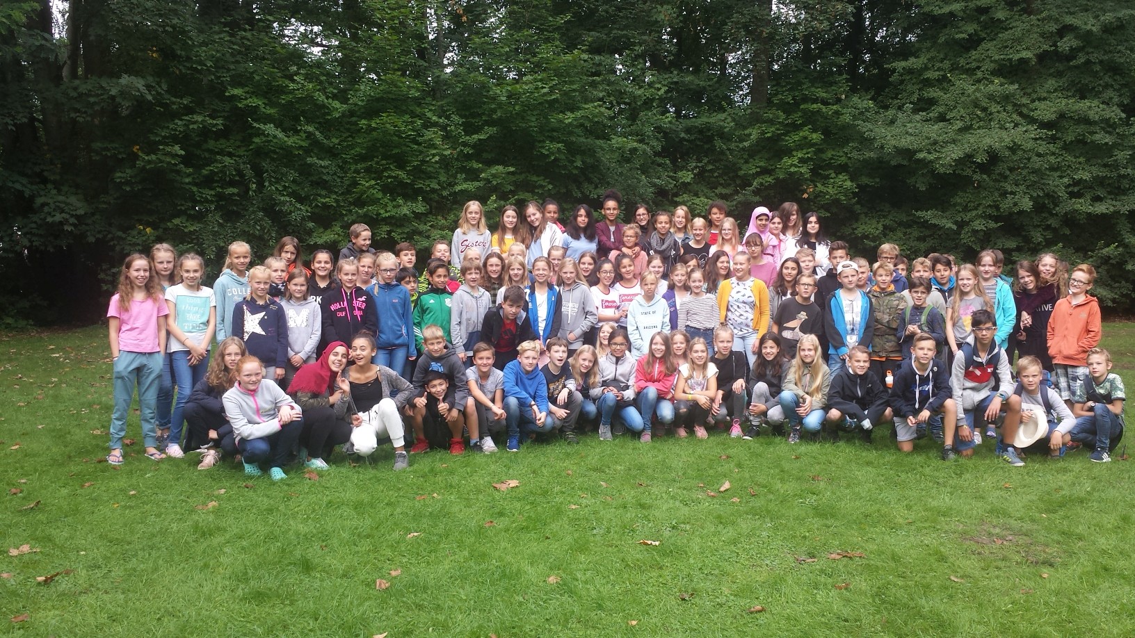 20180831 Gruppenfoto Klassenfahrt6 Meppen