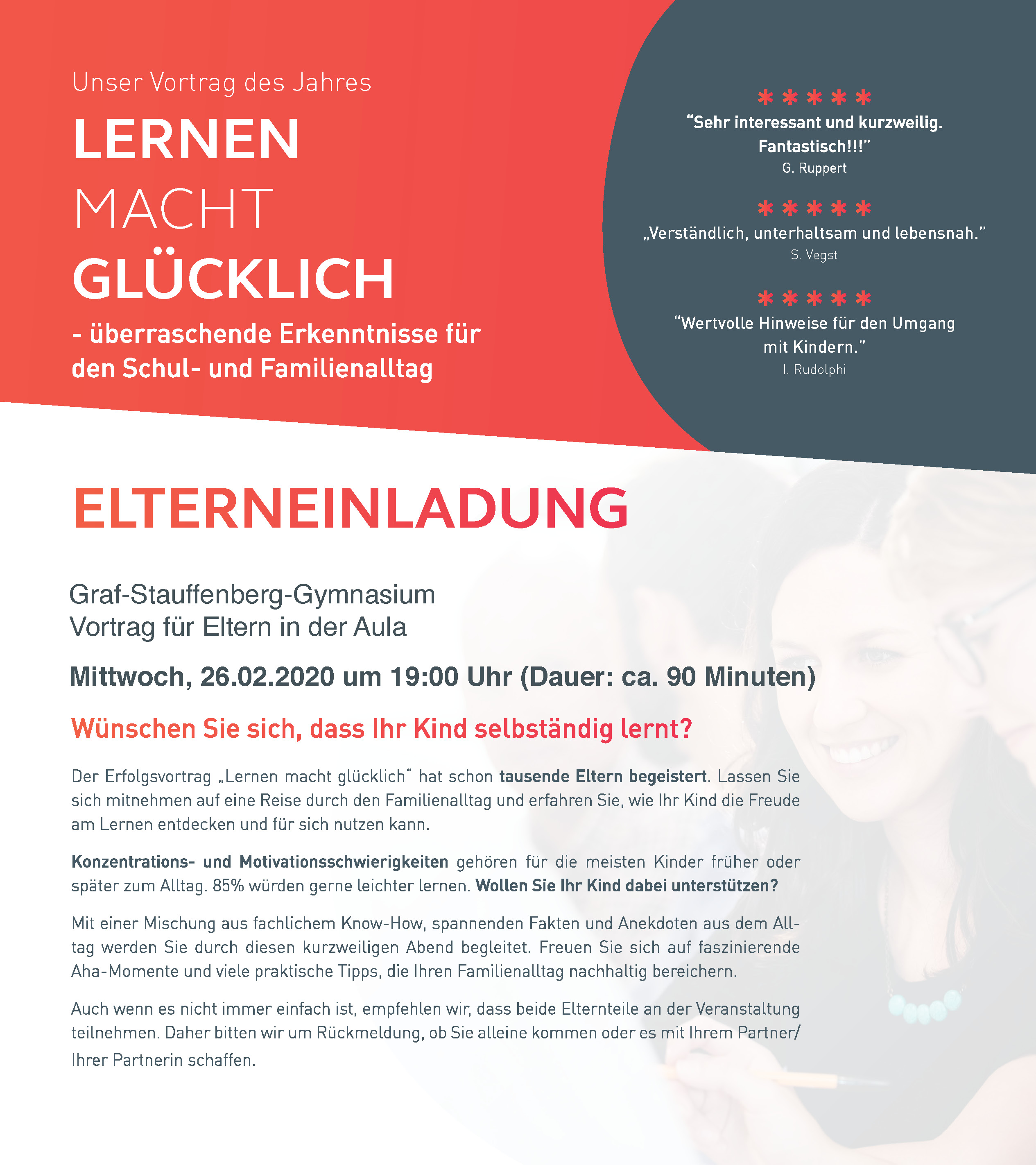 Vortrag Elterneinladungen Graf Stauffenberg Gymnasium 2 Seite 1